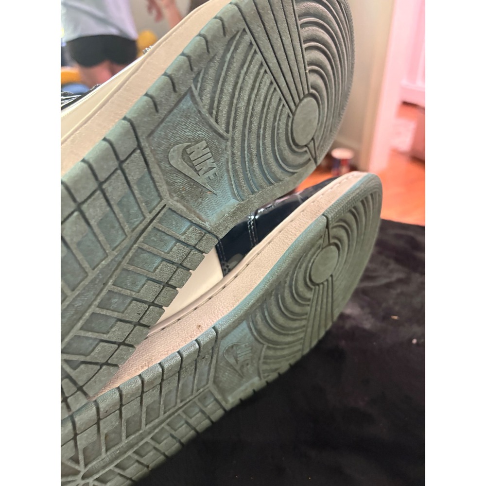 Nike Air Jordan 1 Retro High Blue Chill Obsidian Patent Leather CD0461-401 - Picture 8 of 9